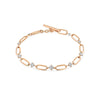 OG Link + Graduated Diamond Bracelet