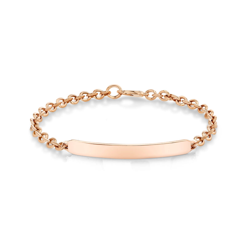 Petite ID Micro Link Bracelet