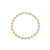 Fluted Round Button Tennis Bracelet With White Diamonds