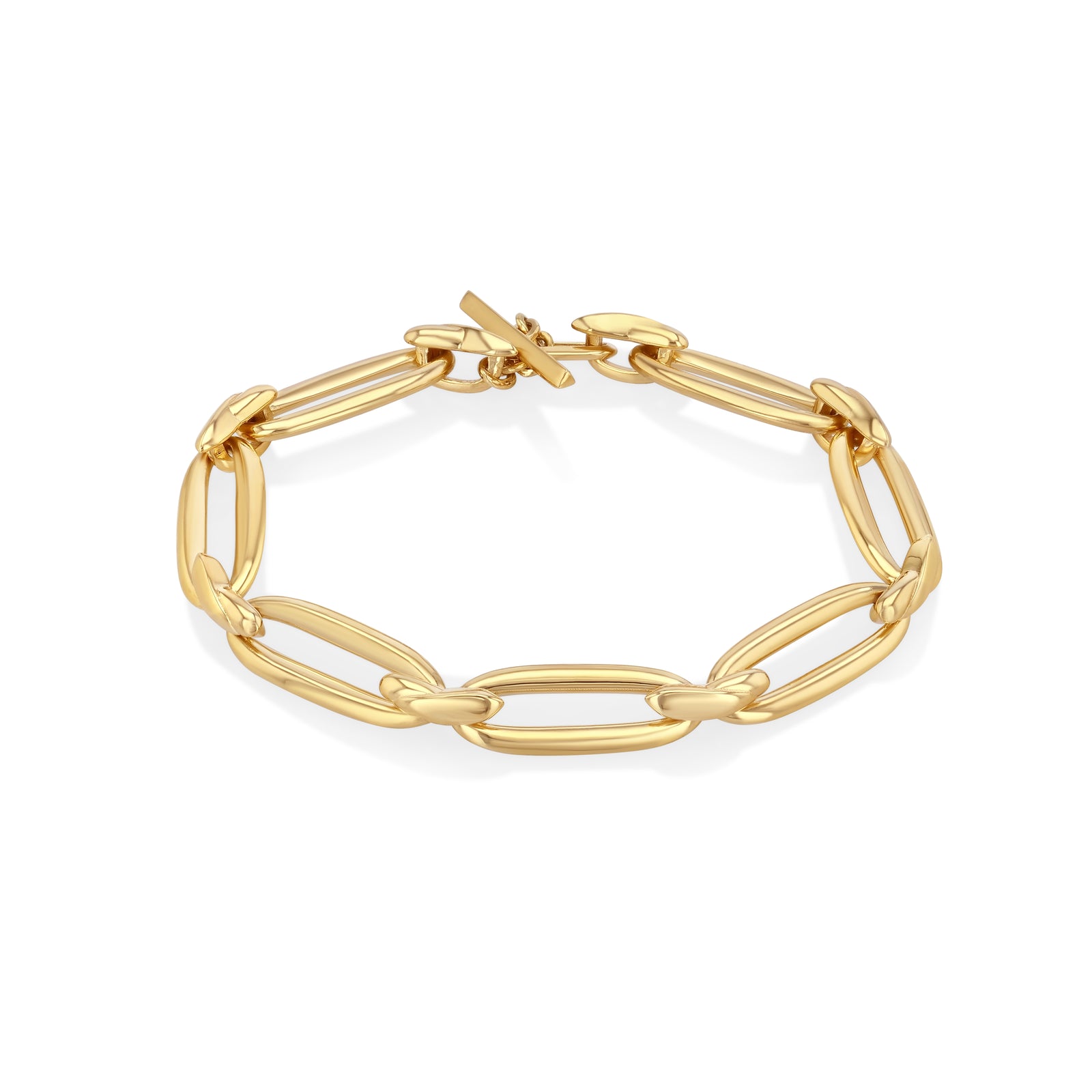 Love Knot Flat Link Bracelet