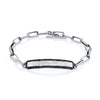 OG Diamond Bezel ID Bracelet 8"