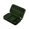 LM Embossed Leather Travel Jewelry Box