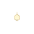 Hexagon Charm with Carre Diamond