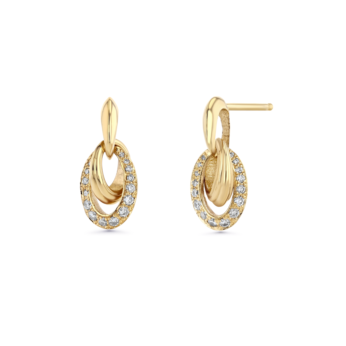 Crescent 2025 drop earrings