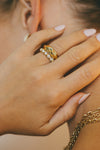 Large Liquid Gold Ring