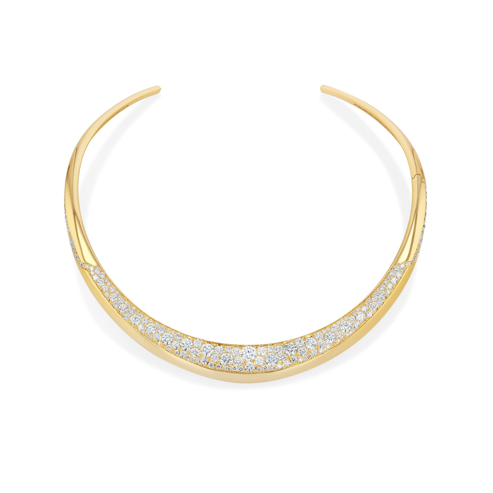 Contour Pave FORM Taper Collar