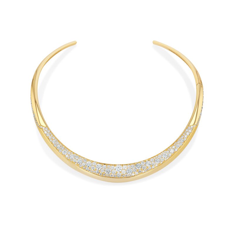 Contour Pave FORM Taper Collar