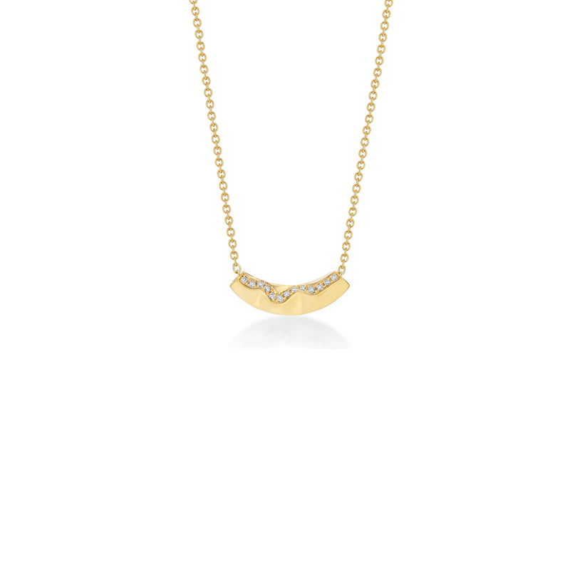 Mini Liquid Gold Slider with Pave
