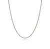 Knife Edge Micro Link Chain Necklace