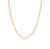 Knife Edge Micro Link Chain Necklace
