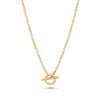 Liquid Gold Toggle Necklace