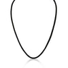 Thin Leather Chord Necklace