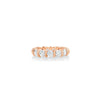 Large Fluted Bar Eternity Band