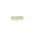 Fluted Bar Carre Diamond Eternity Band