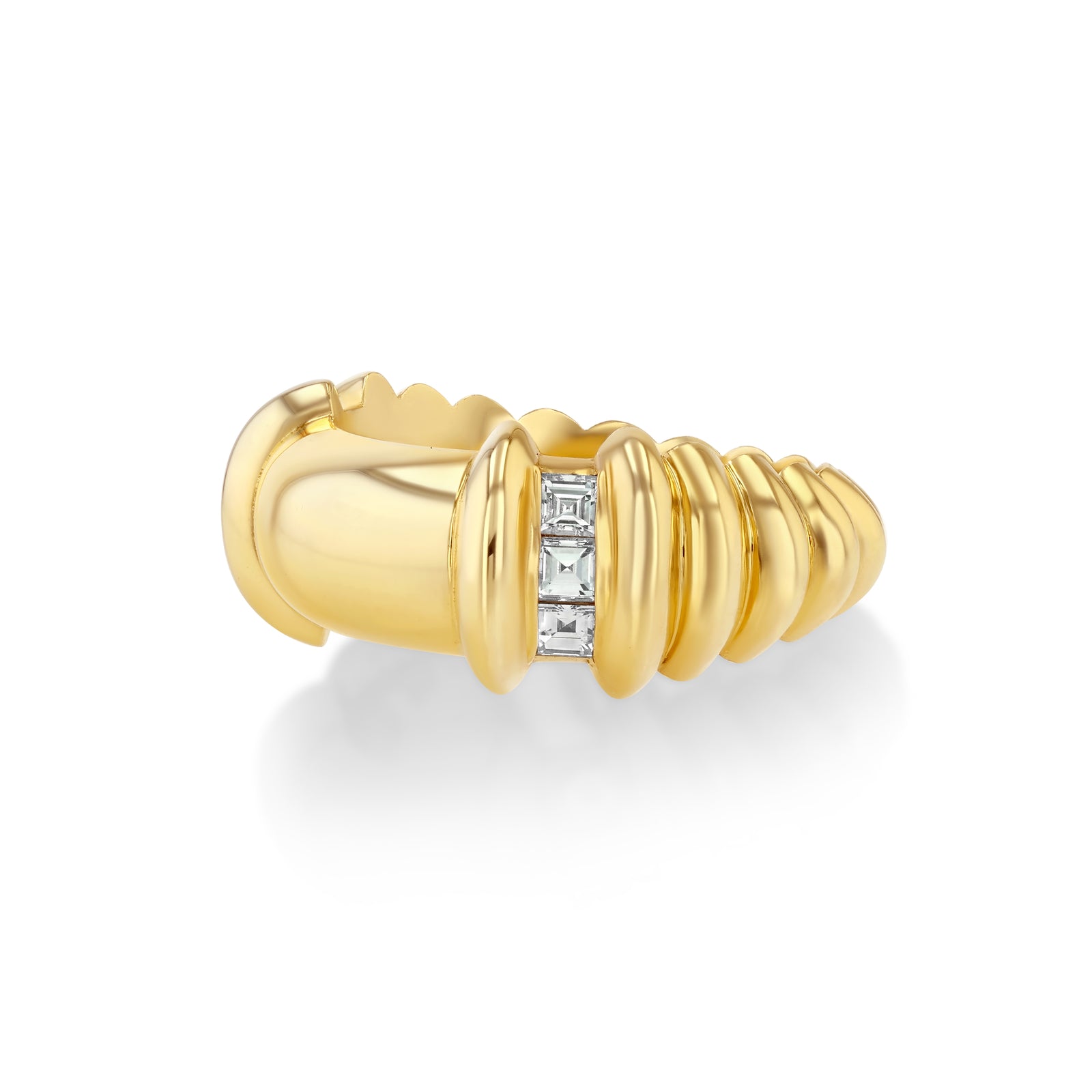 18k gold lizziemandler ring