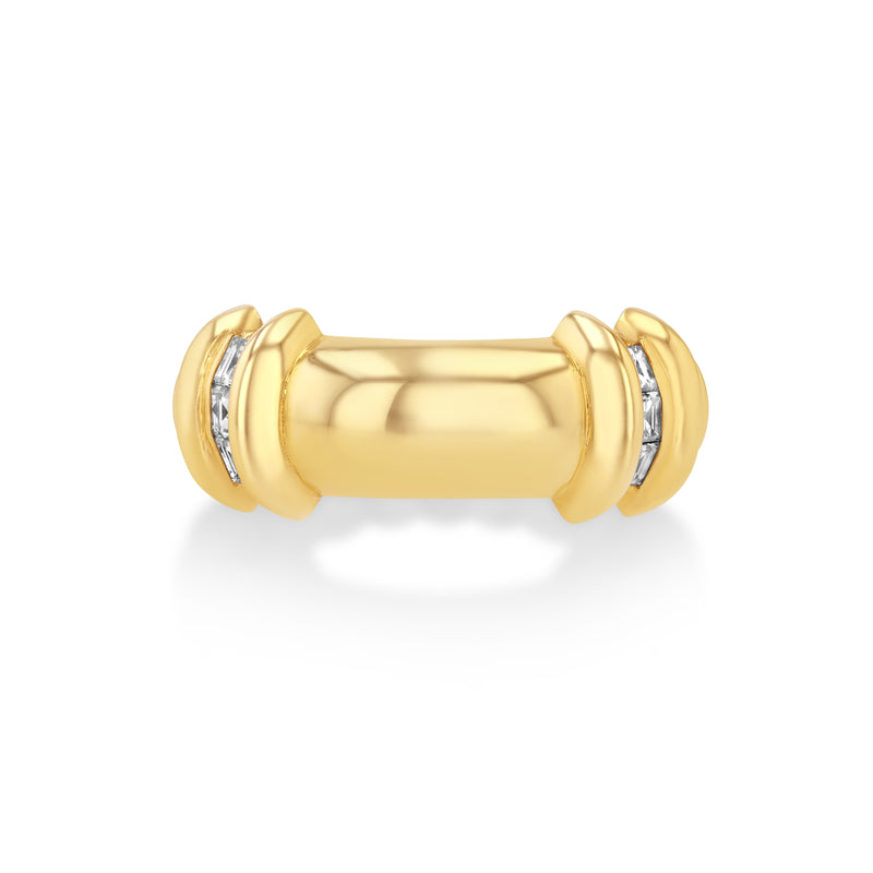 18k gold lizziemandler ring