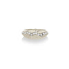 Liquid Gold Ring with Pave