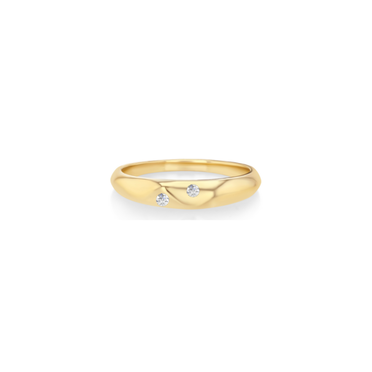 Petite Diamond Liquid Gold Ring