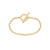 Liquid Gold Toggle Bracelet