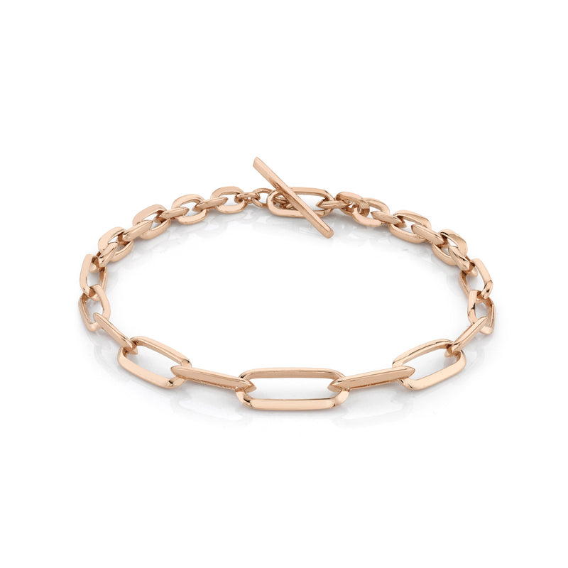 Graduated Knife Edge Bracelet 8"