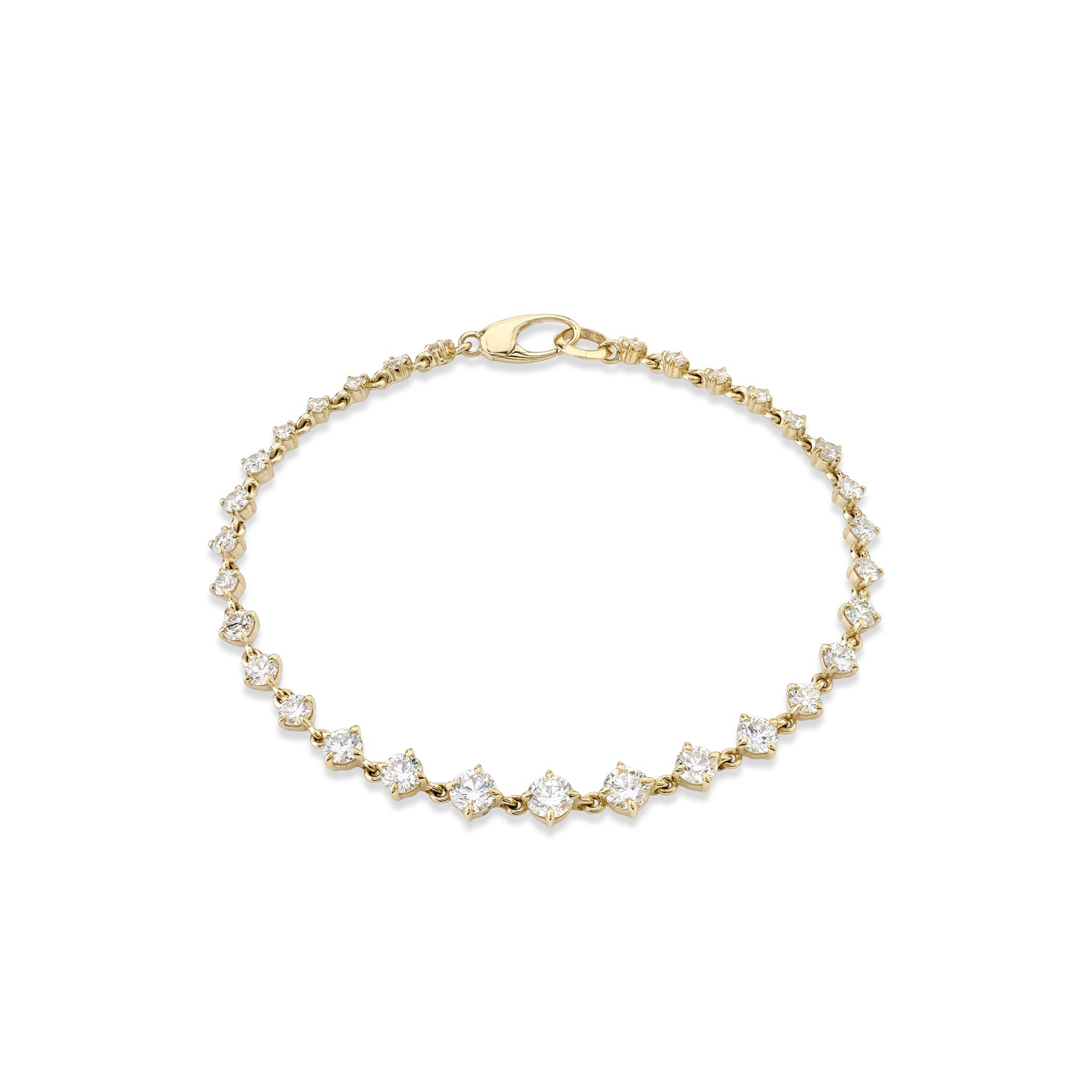 Graduated Éclat Diamond Bracelet