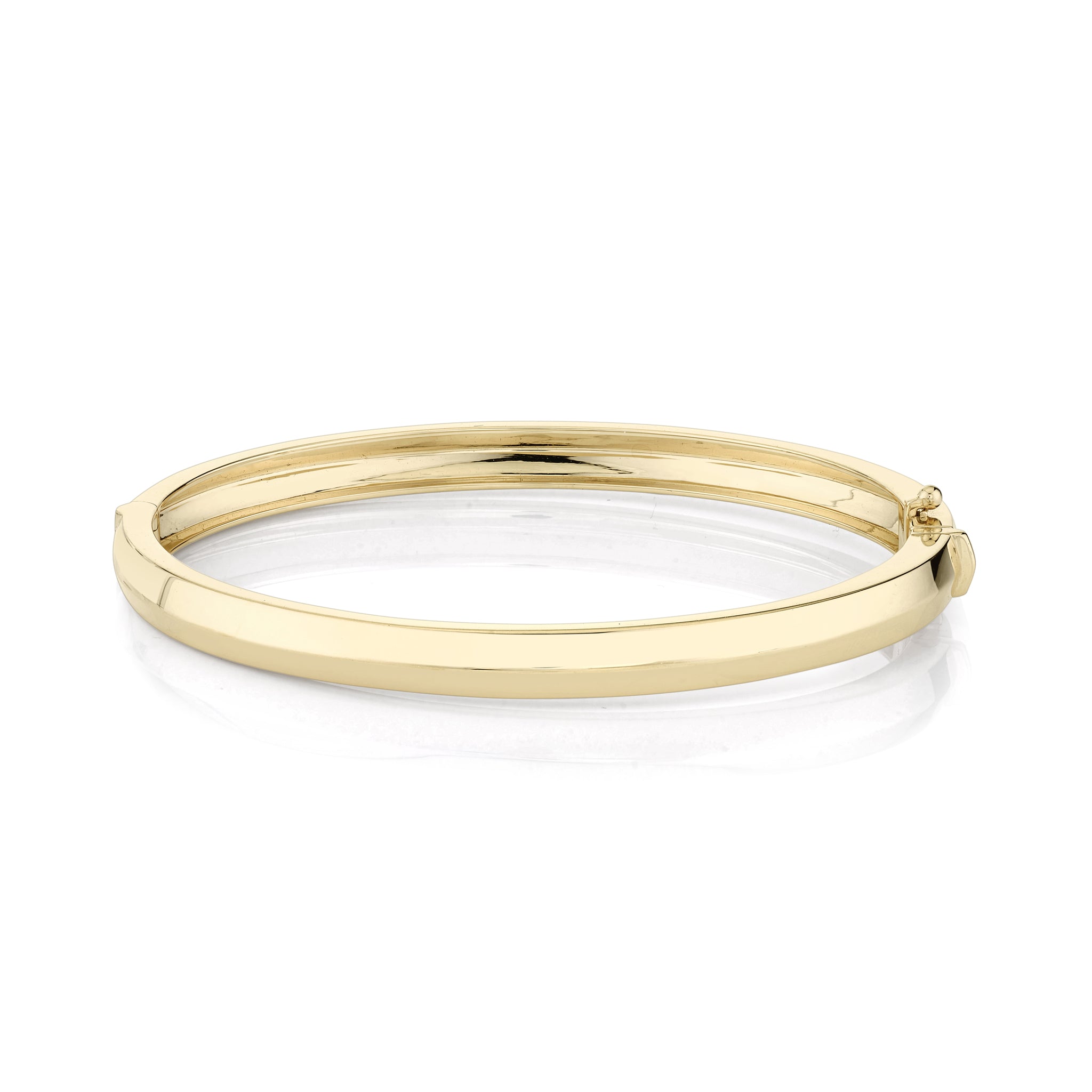 Knife Edge Hinged Bangle