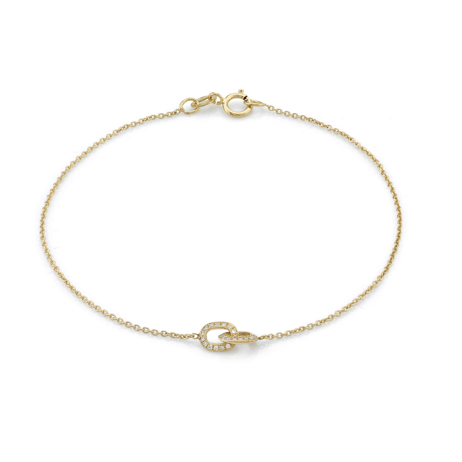 Pavé XS Linked Bracelet