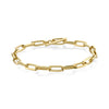 8" Knife Edge Oval Link Chain Bracelet