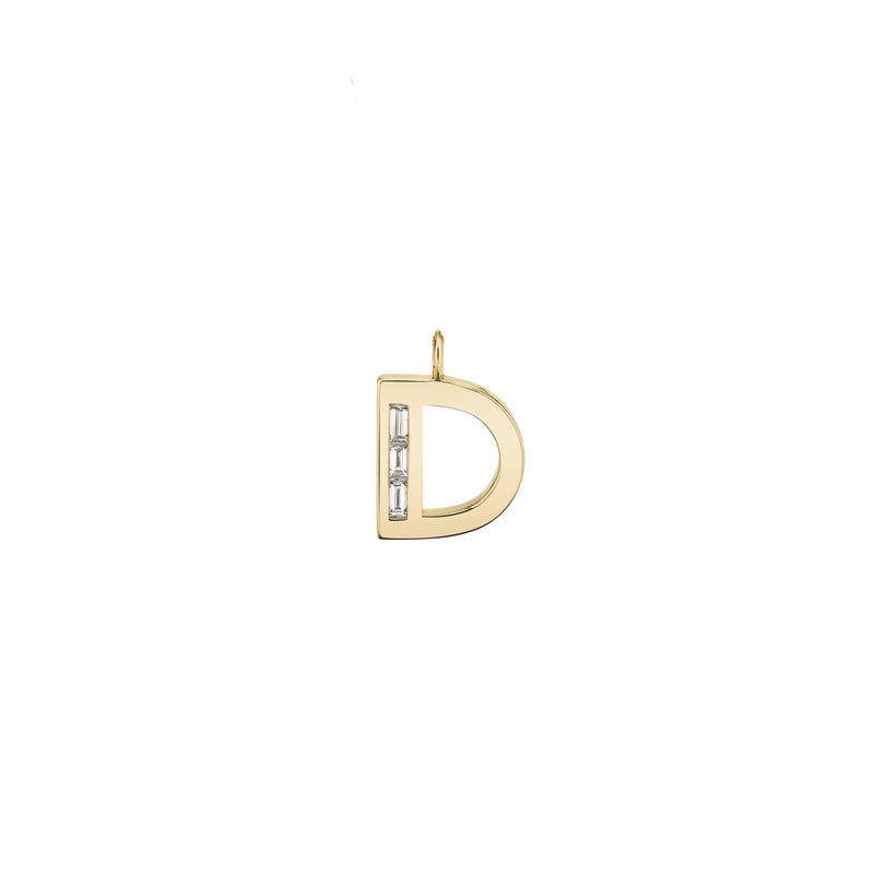 Large Deco Initial Charm