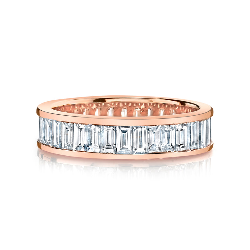 Straight Baguette Eternity Band