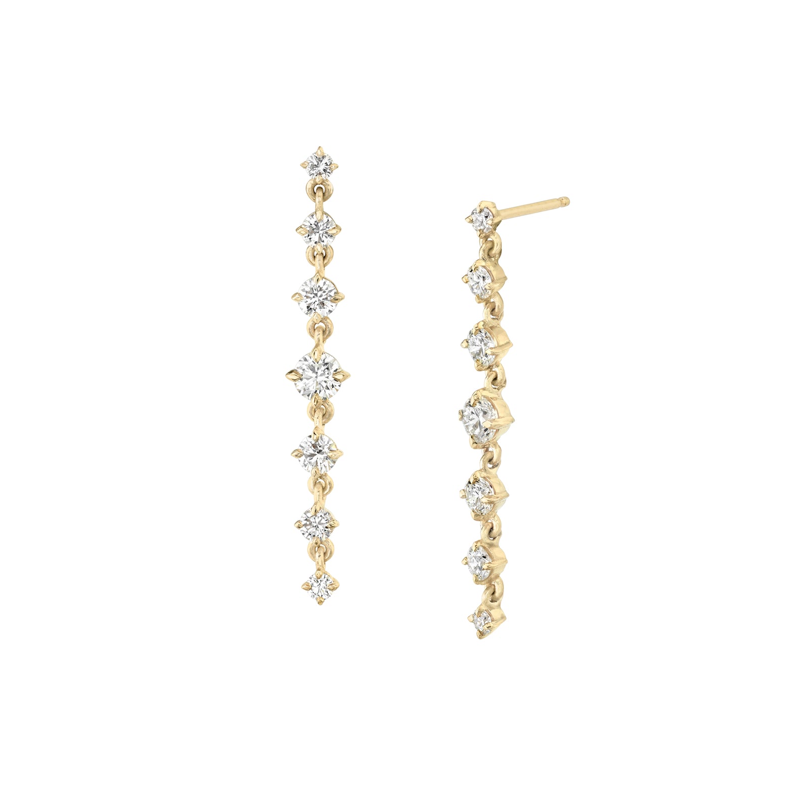 Éclat Seven Drop Earrings
