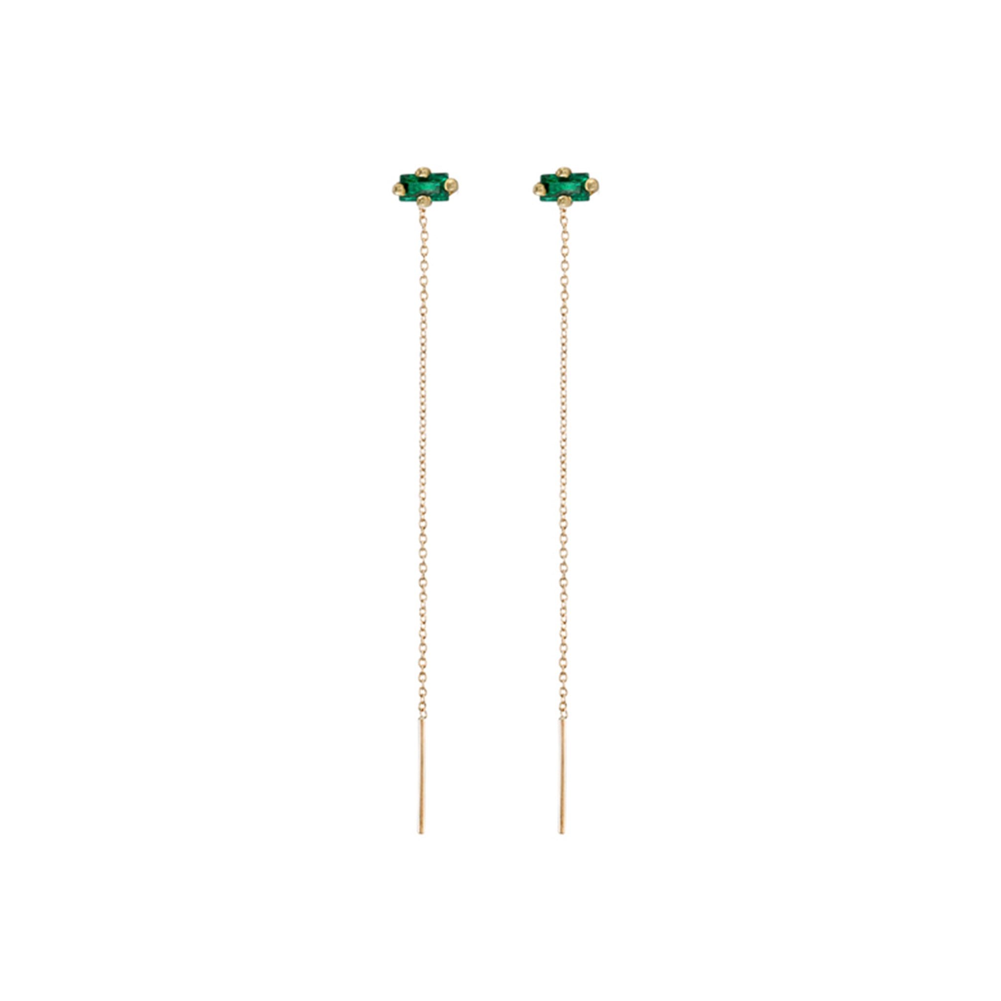 Emerald Floating Threads