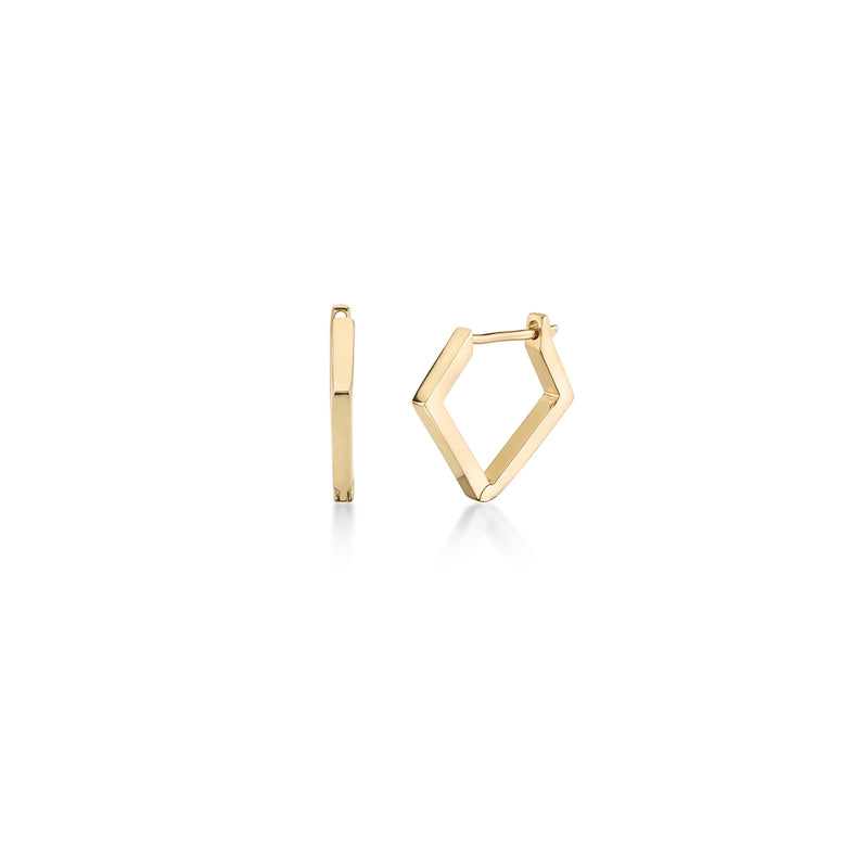 Pave 2 Carat Huggies
