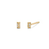 Pavé Mini Bar Studs