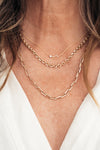 XS Knife Edge Link Chain Necklace