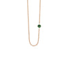 Emerald Floating Necklace