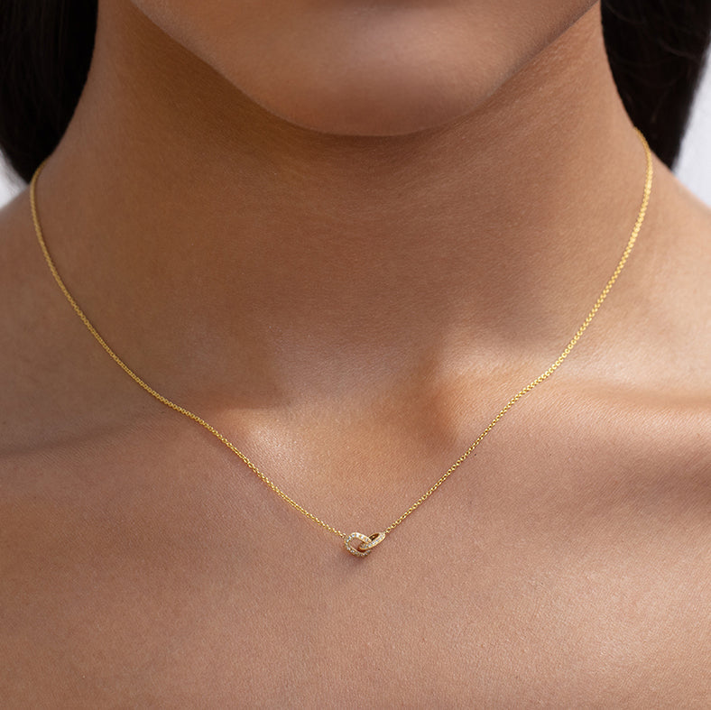 Pavé XS Linked Necklace