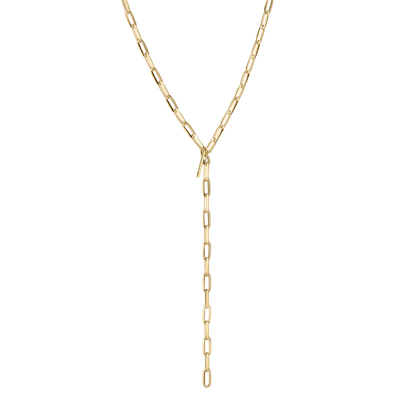 Signature Knife Edge Oval Link Chain