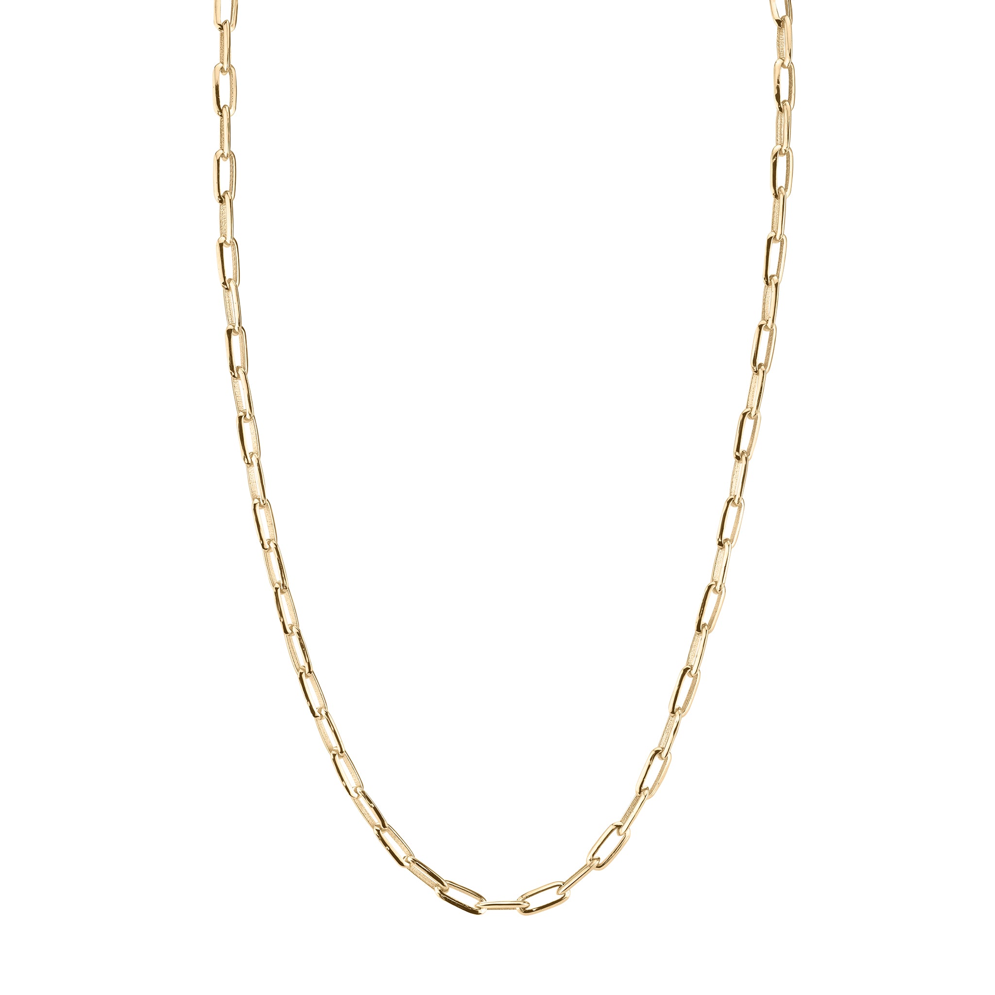 Signature Knife Edge Oval Link Chain - Lizzie Mandler