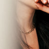 Flat Link Knife Edge Choker