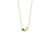 OG Link and Emerald Necklace