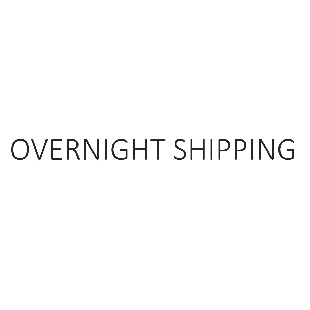 Overnight Shipping