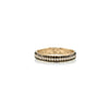 Three Row Pave Cigar Band