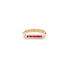 Knife Edge Baguette Flat Top Ring