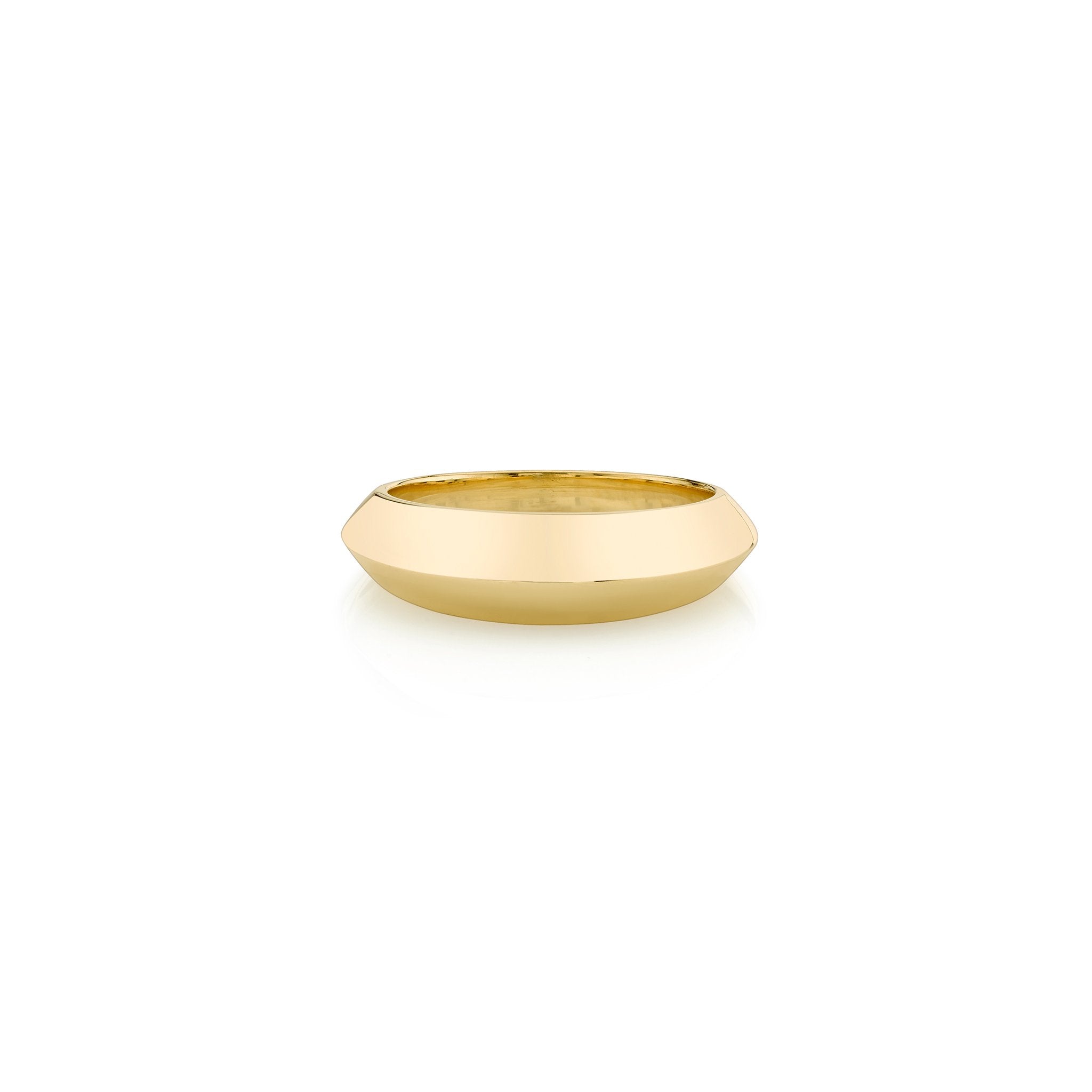 新品 LIZZIE MANDLER THIN CRESCENT RING 75