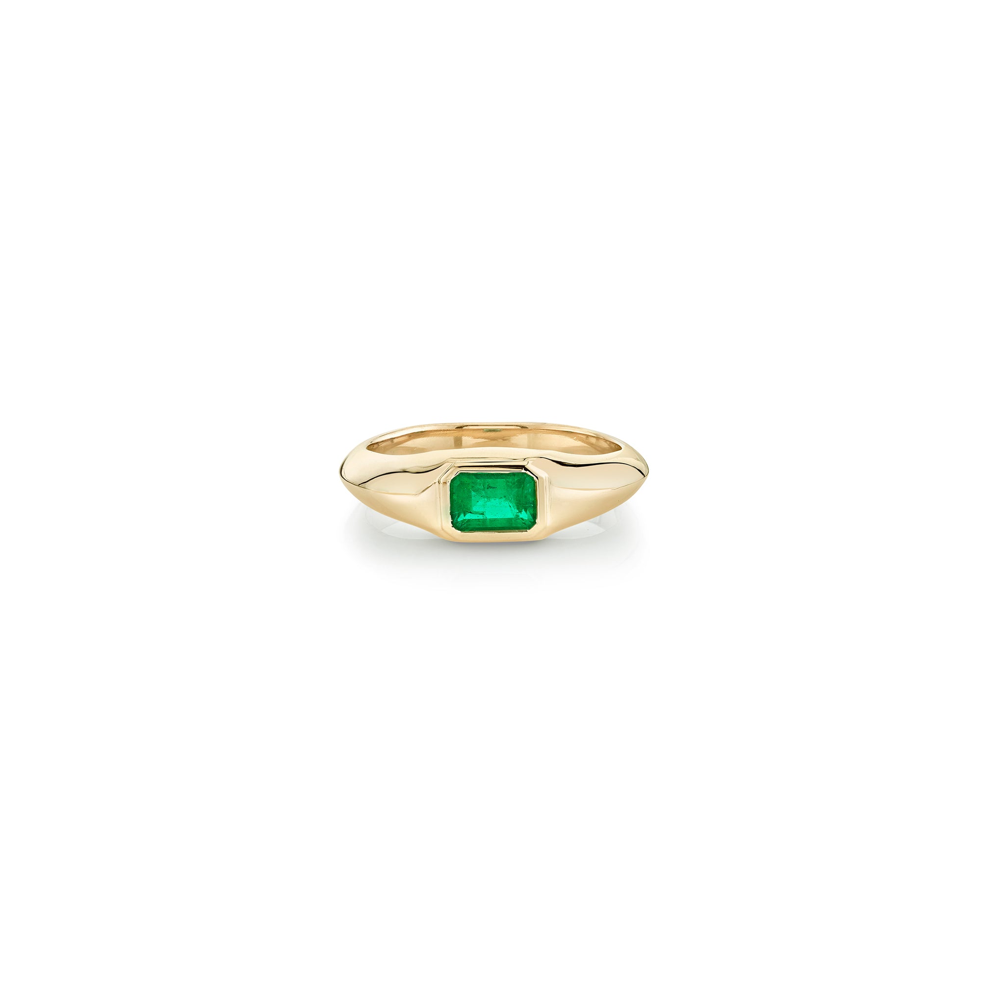 Sterling Silver Emerald Ring | Discovered